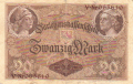 Germany 1 20 Mark,  5. 8.1914